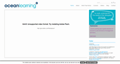 Desktop Screenshot of oceanlearning.co.uk